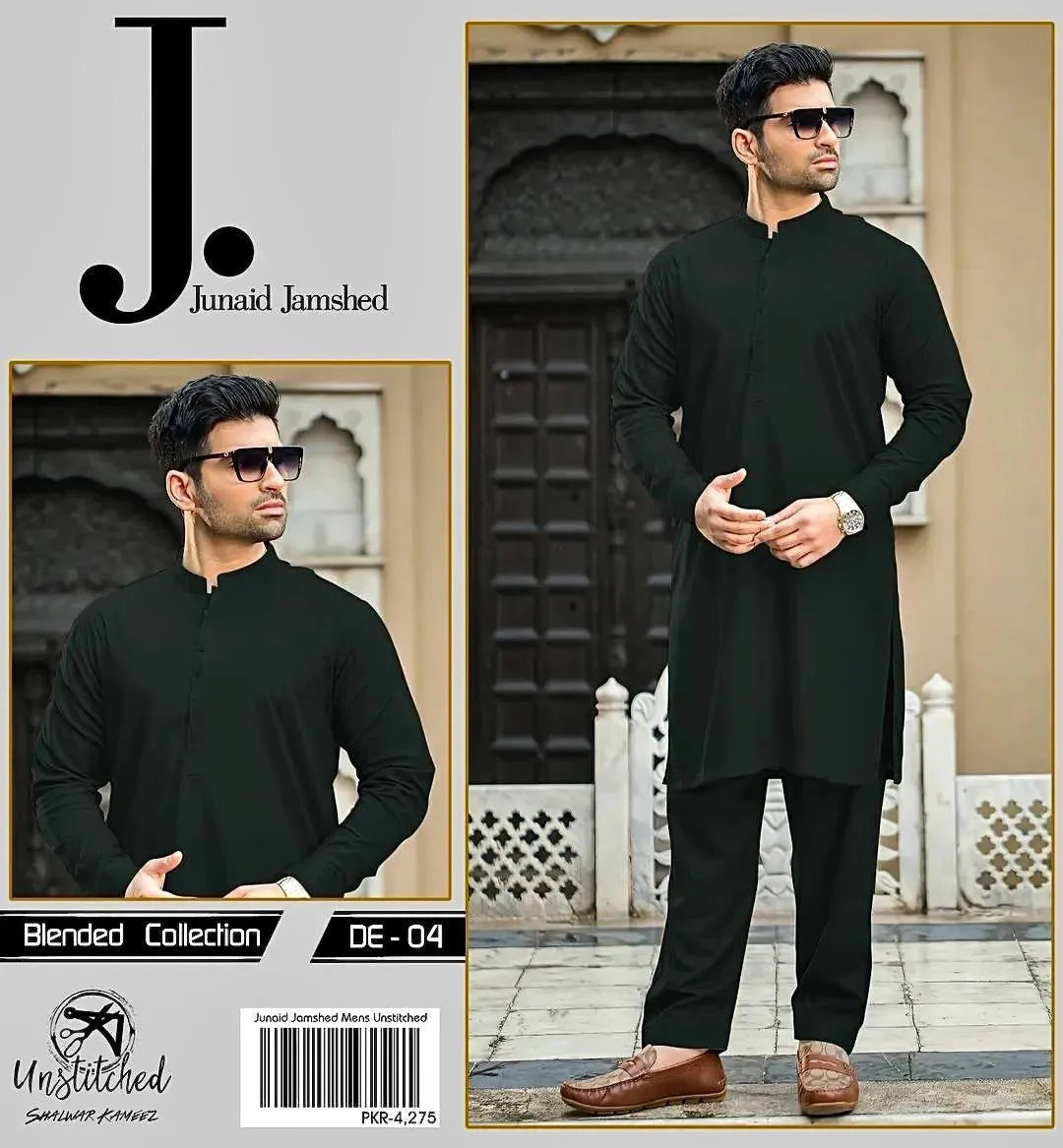 Black unstiched bled collections